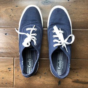 COPY - Womens Keds Champion Sneakers Navy Blue STILL AVAILABLE